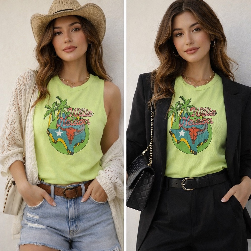 Zion Rootswear Willie Nelson Tank Top
